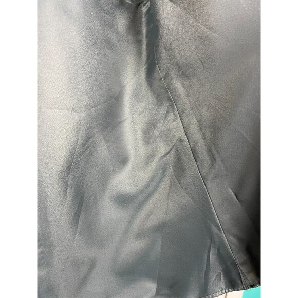 Handmade Gray Silver XS X-Small minimalist preppy career reversible vest - Picture 3 of 7